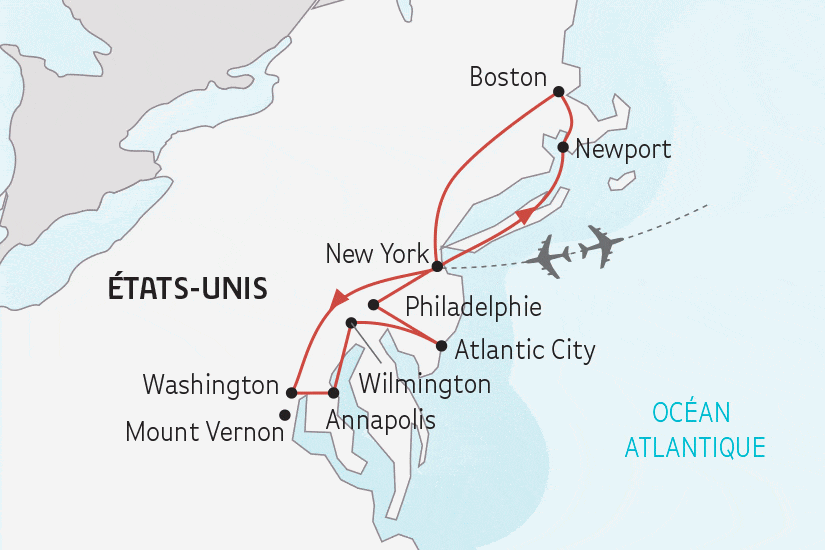 Circuit Les Incontournables de l'Est Américain new_york Etats-Unis