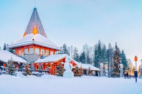 Circuit A la recherche du Père Noël en famille rovaniemi Finlande