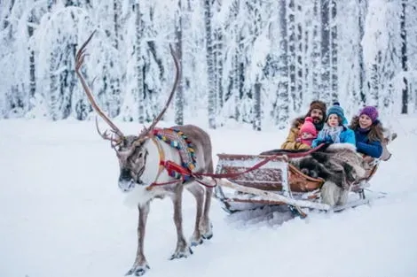 Circuit Au village du Père Noël rovaniemi Finlande