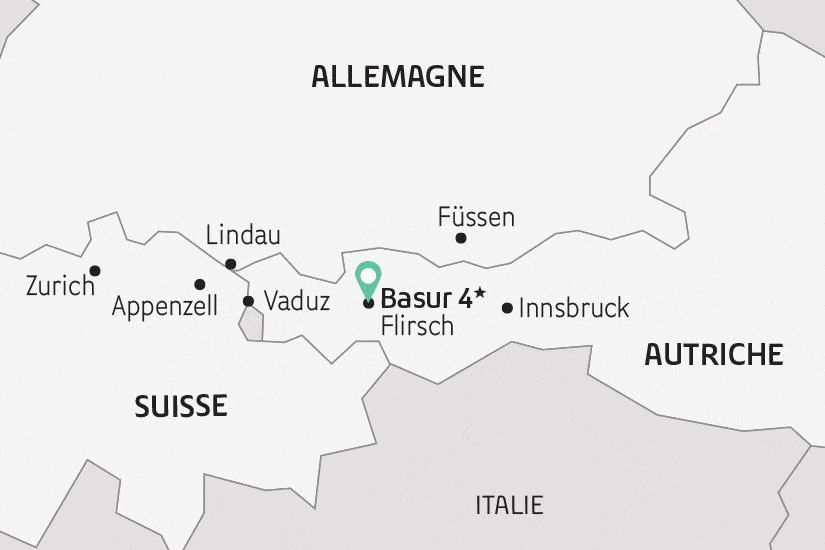 Circuit Echappée belle au Tyrol mulhouse France Alsace / Lorraine