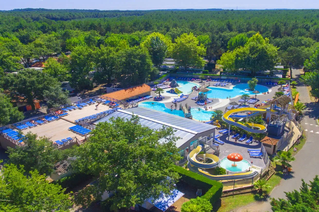 France Cote Atlantique : Camping Lou Pignada Landes