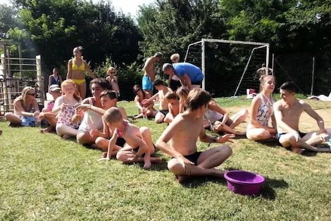 Chalet Flower Camping La Chataigneraie anneyron France