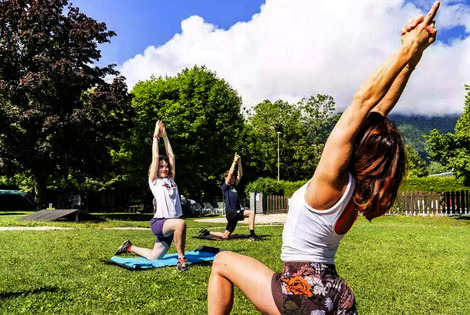 Camping Romanée La Ferme de la Serraz doussard France
