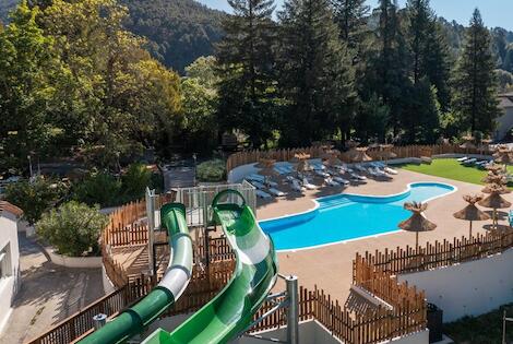 Camping maeva Escapades du Château de l'Hom saumane France