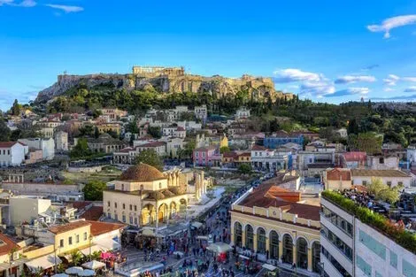 Circuit Échappée Athènes insolite depuis l'hôtel Novus City athenes Grece