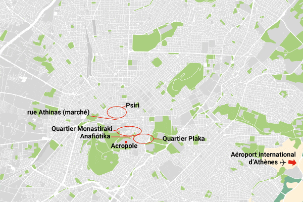 Circuit Escapade à Athènes athenes Grece