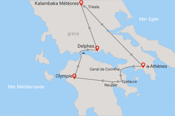 Circuit Les essentiels de la Grèce et extension 2 nuits Athènes athenes Grece