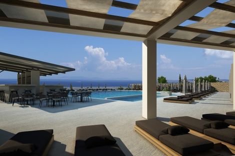 Grece-Athenes, Hôtel EverEden Beach Resort 4*