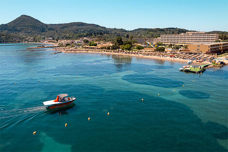 vol+hotel Sejour Framissima Canvas by Mitsis Messonghi Beach 4* Grece Corfou
