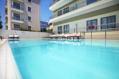 Grece-Rhodes, Hôtel Angela Suites and Lobby 3*