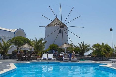 Grece-Santorin, Hôtel Milos Villas 4*