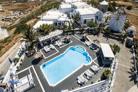 Grece-Santorin, Hôtel Milos Villas 4*