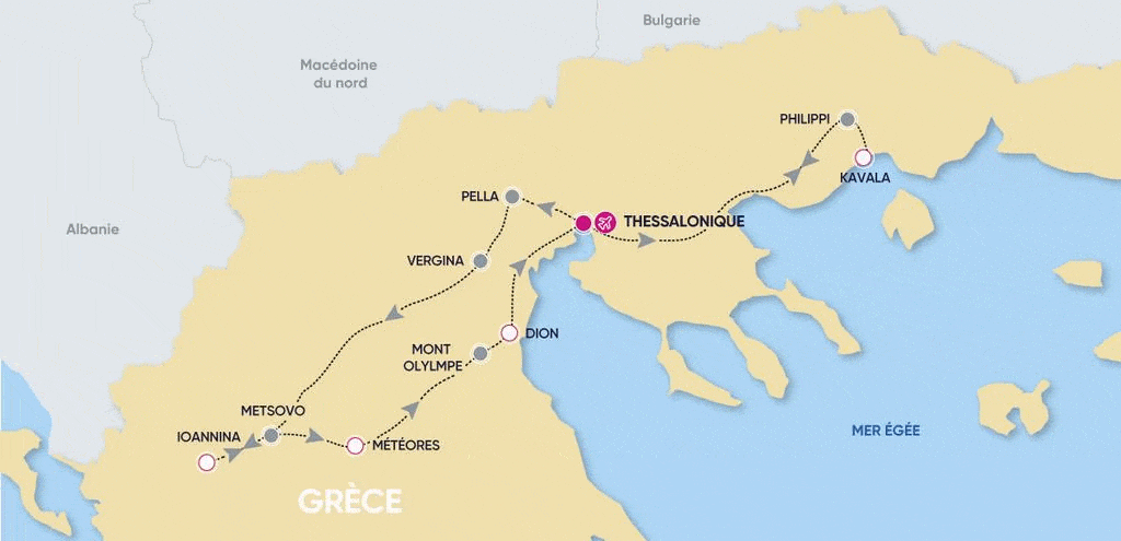 Autotour En Macédoine, Thessalonique et sa région (région nord) thessalonique Grece