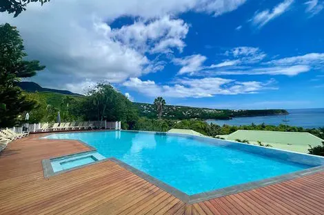 Hôtel Le Rayon Vert - Avec location de voiture deshaies Guadeloupe