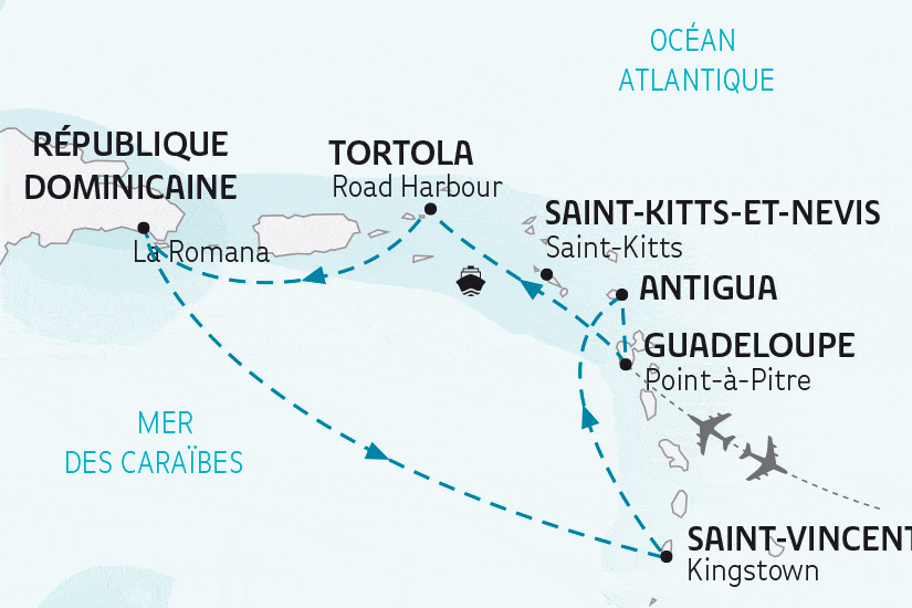 La Croisière des Bretons 2027 - Sous le soleil des Petites Antilles pointe_a_pitre Guadeloupe