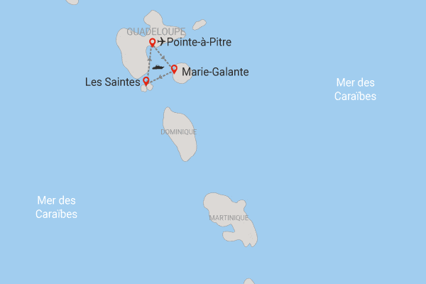 Autotour Les îles de Guadeloupe en liberté pointe_a_pitre Guadeloupe