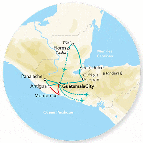 Circuit Merveilles du Guatemala & Extension Coté Pacifique - 2025 Guatemala_city Guatemala