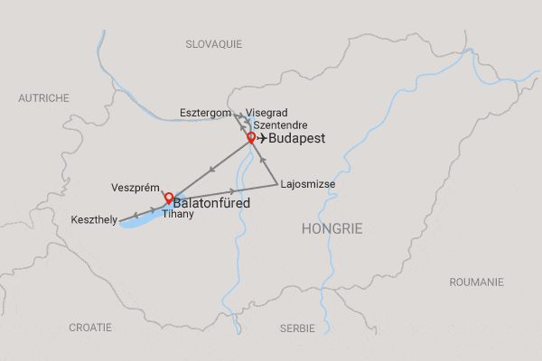 Circuit Richesses de Hongrie & Extension Budapest 3*/ Budapest Hongrie