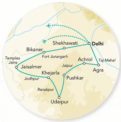 Circuit Merveilles de l'Inde du Nord spécial Fête de Pushkar & extension Népal - Limité à 24 pers. delhi Inde