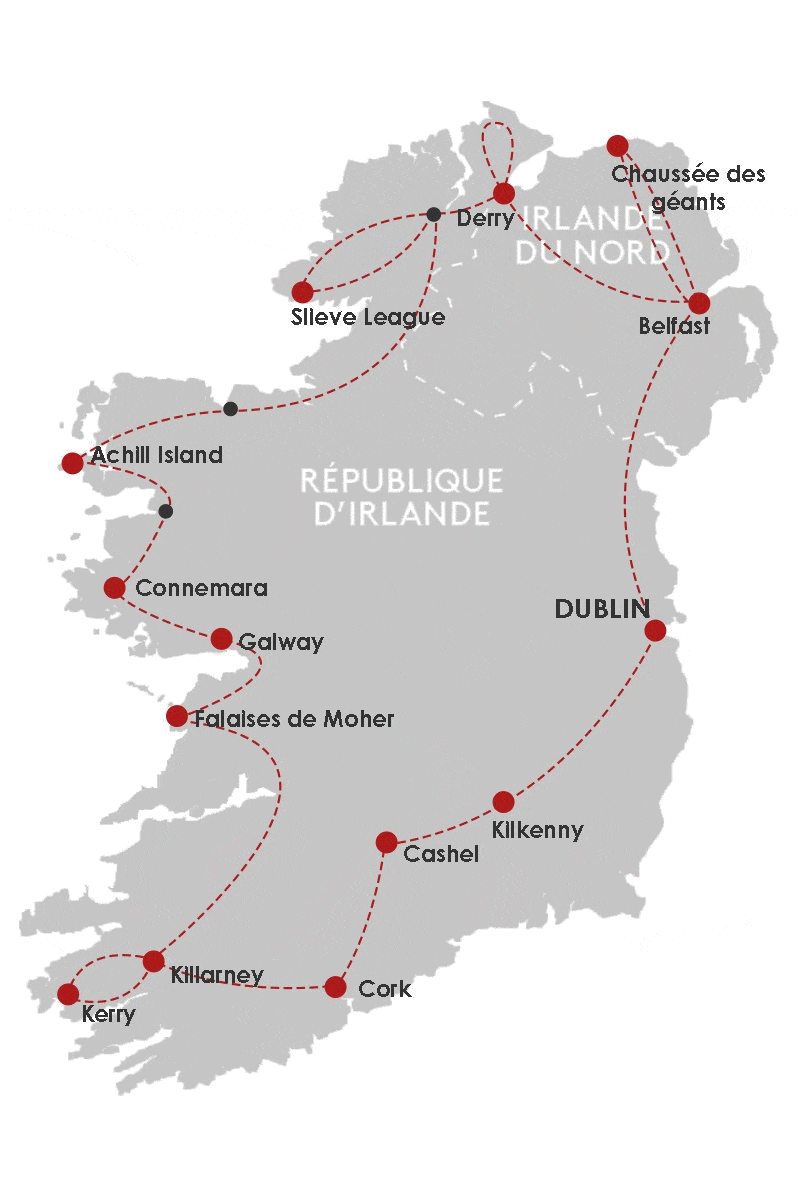Autotour Immersion en Terre Celte dublin Irlande