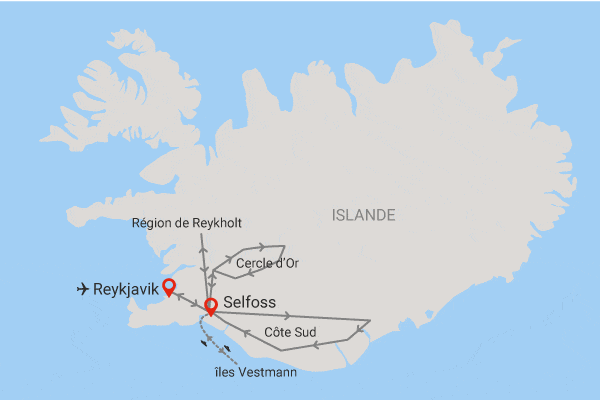 Circuit Expérience islandaise reykjavik Islande
