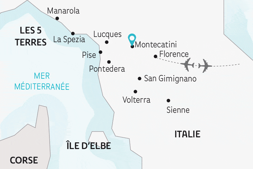 Circuit La dolce vita en Toscane florence Italie