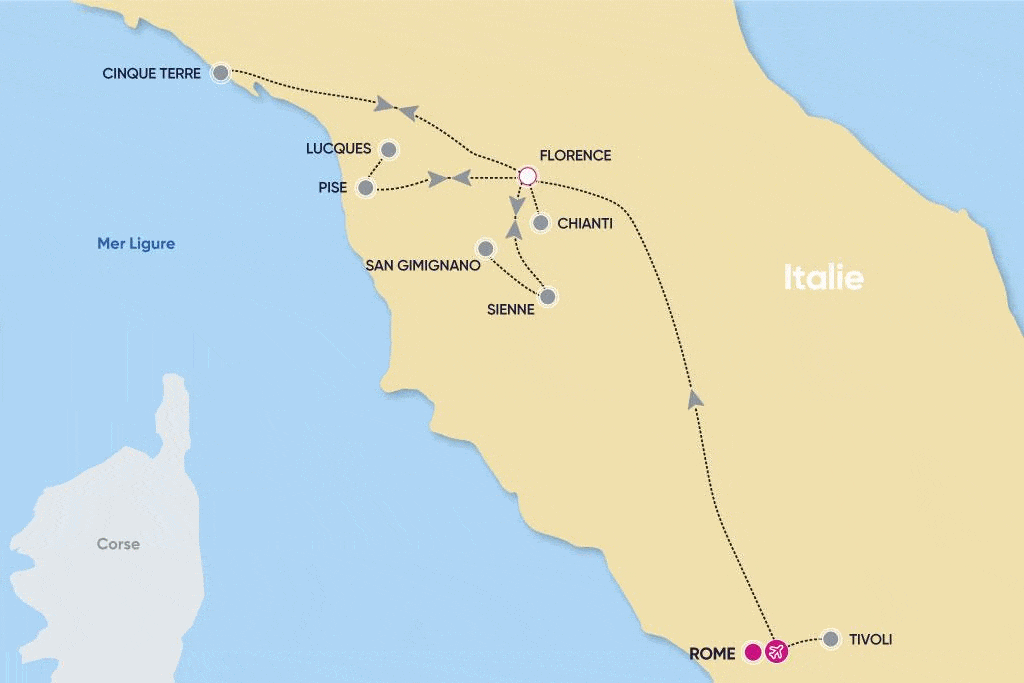 Autotour L'Essentiel de Rome et de la Toscane rome Italie