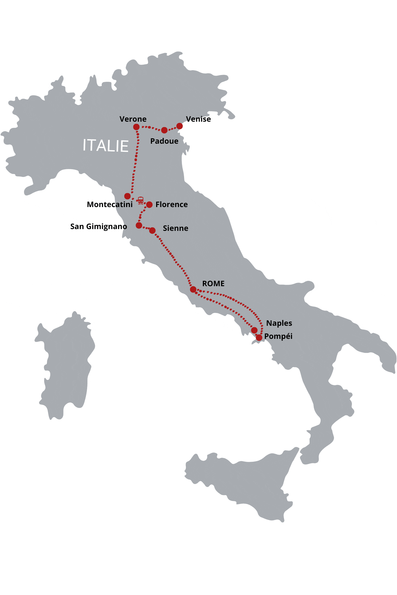 Circuit Grand Tour d'Italie venise Italie
