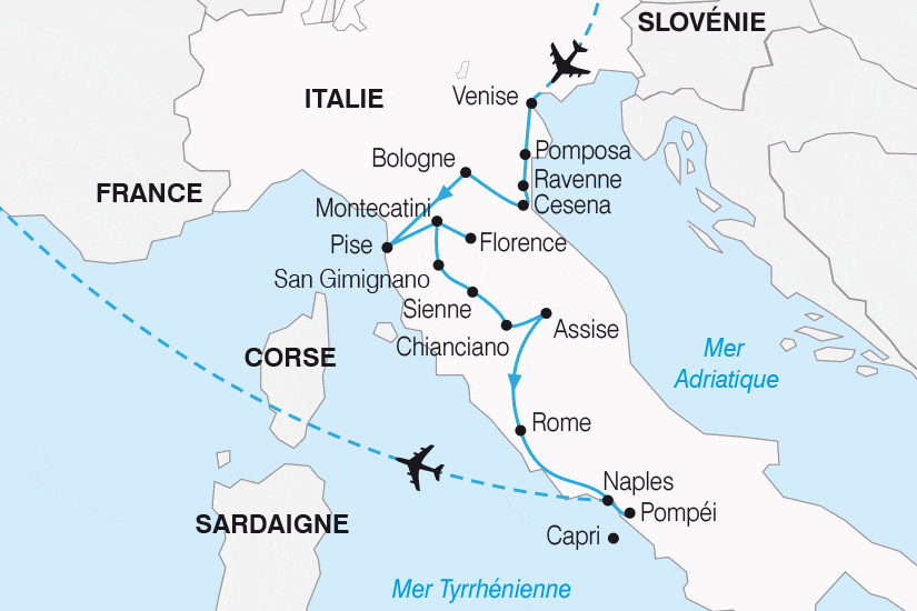 Circuit Le Grand Tour d'Italie venise Italie