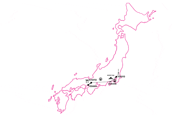 Circuit Mangas, Capitales et Ryokan, le Japon en Famille et Liberté osaka Japon