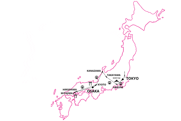 Circuit Saveurs et Traditions Nippones en Liberté osaka Japon