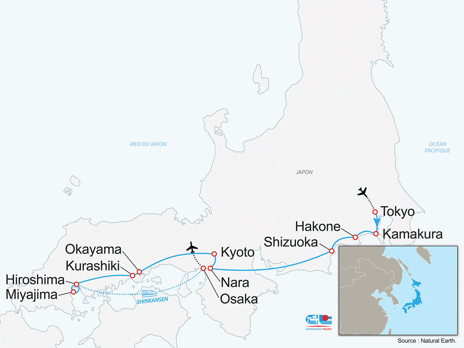 Circuit A la découverte du Japon (de Tokyo à Osaka) tokyo Japon