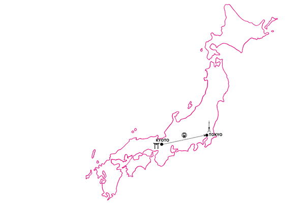 Circuit Capitales Enchantées en Liberté, de Tokyo à Kyoto tokyo Japon