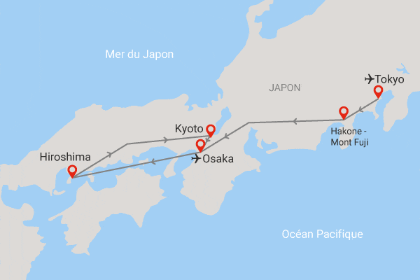 Circuit Voyage en liberté, le Japon incontournable extension Hiroshima (saison 2025) tokyo Japon