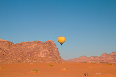 Excursion montgolfière