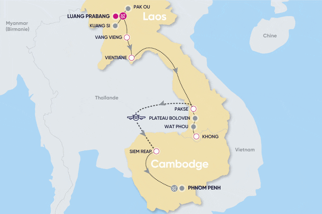 Circuit Secrets du Laos & du Cambodge luang_prabang Laos