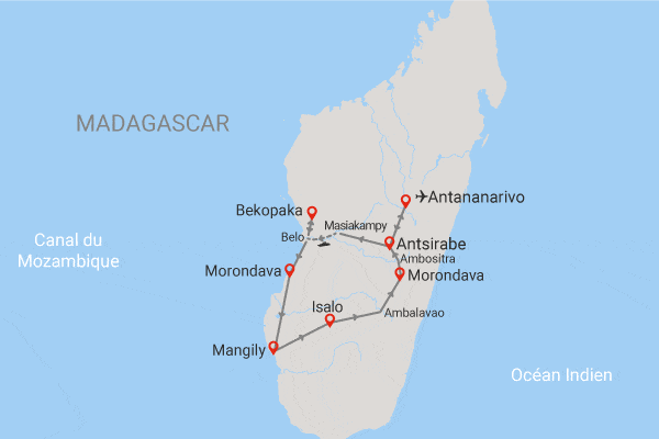 Circuit Grande traversée de Madagascar antananarivo Madagascar