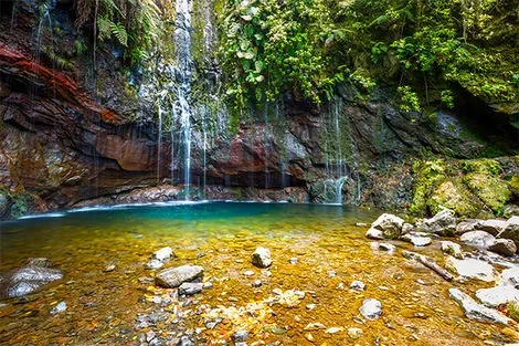 Levada des 25 fontaines, Cascade