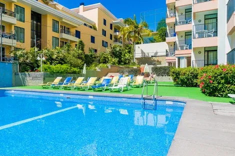 Madère : Hôtel Dorisol : Buganvilia / Mimosa