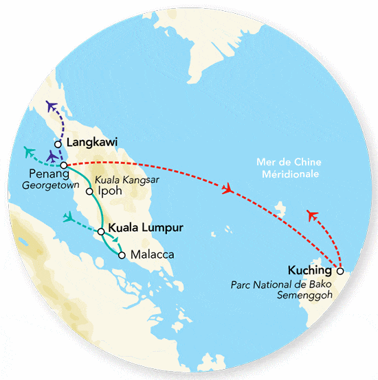 Circuit Merveilles de Malaisie & Extension Langkawi - Limité à 18 pers. kuala_lumpur Malaisie