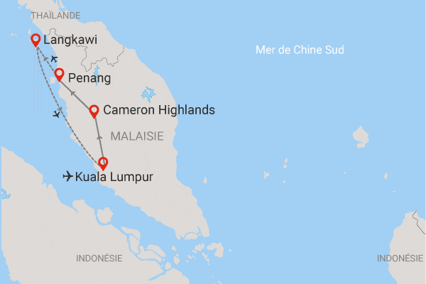 Circuit Malaisie essentielle et plages de Langkawi en privatif kuala_lumpur Malaisie