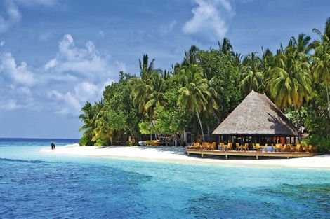 Maldives-Male, Hôtel Angsana Ihuru 5*