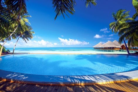 Maldives-Male, Hôtel Medhufushi Island Resort 4*