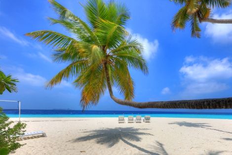 Maldives-Male, Hôtel Fihalhohi Resort 4*