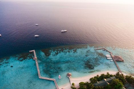 Maldives-Male, Hôtel Eriyadu Island Resort 4*