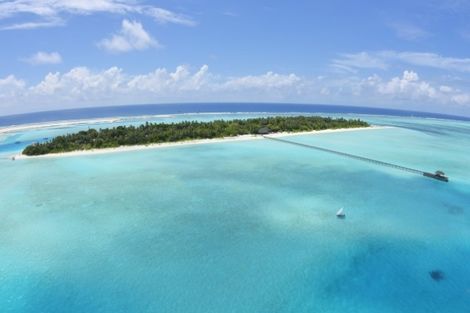 Maldives-Male, Hôtel Holiday Island 3*