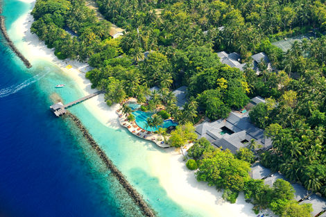Maldives-Male, Hôtel Royal Island 5*