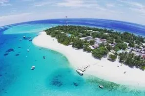 Maldives-Male, Hôtel Thundi Gest House 3*