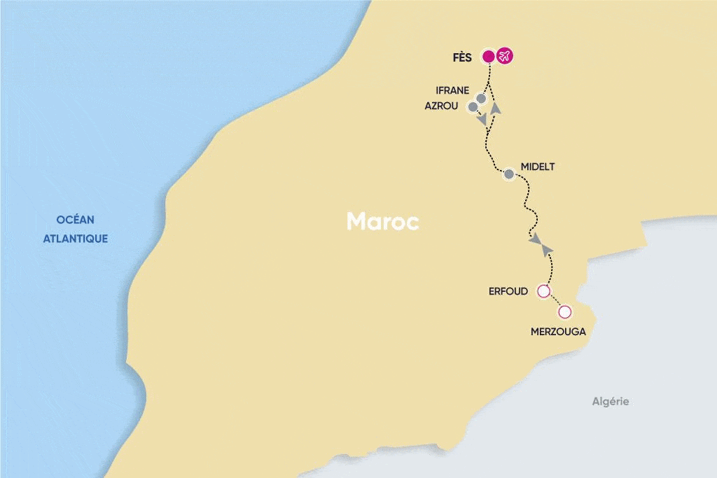 Circuit Fès & Désert de Merzouga by Ôvoyages fez Maroc