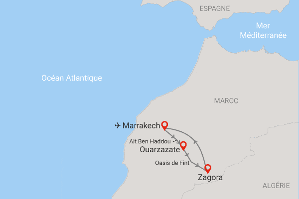 Circuit Marrakech et désert de Zagora marrakech Maroc